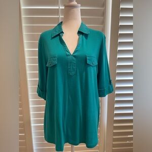 KAREN SCOTT Women's Short Sleeve Tunic